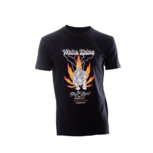 White Rhino Design T-Shirt – Black