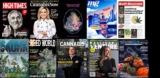 10 Cannabis Magazines (Print)